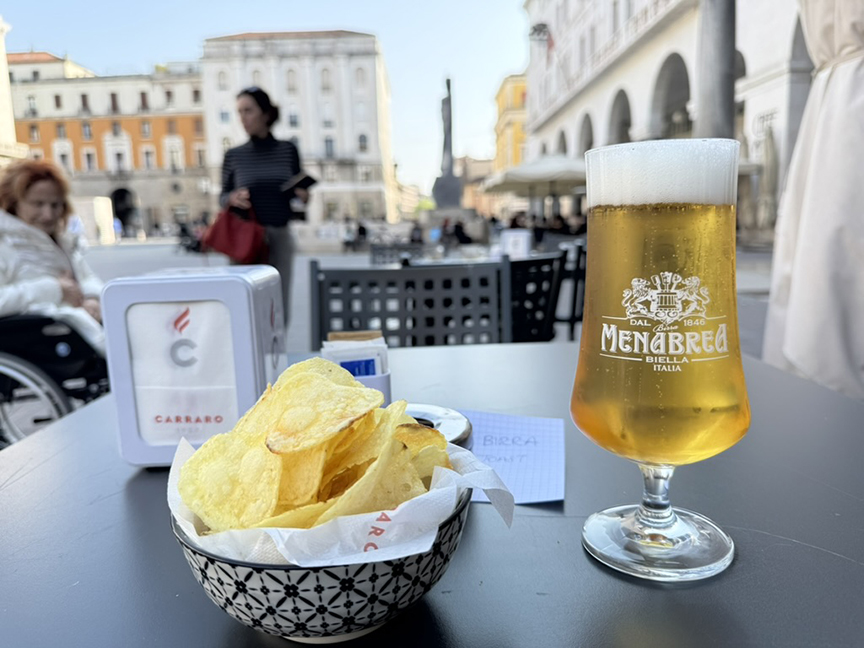 One of the things I’m going to miss about Italy this summer is a perfectly draft&nbsp;beer.