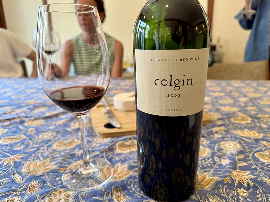 A bottle of 2009 Colgin in Chicago made for a great family tasting in&nbsp;Chicago.